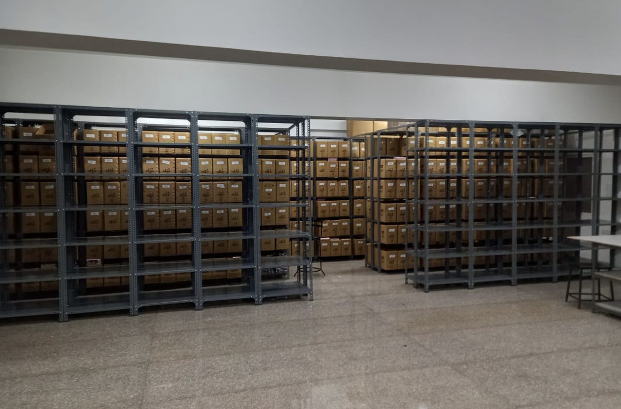 Slotted angle racks for light and medium duty storage